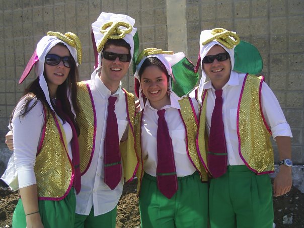 Starting left: Me, Adam, Karrol & Eney